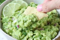 Zesty Fresh Guacamole