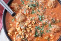 Ultimate Comfort Meatball Soup