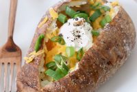 Crispy Air Fryer Baked Potatoes