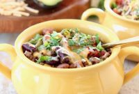 Effortless Slow Cooker Taco Soup