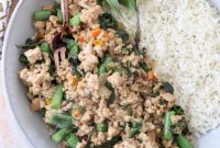 Spicy Thai Basil Chicken Stir-fry