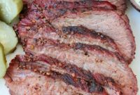 Tender Smoked Tri-Tip