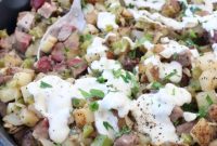 Philly Cheesesteak Skillet