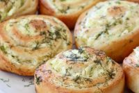 Creamy Dill Pinwheels