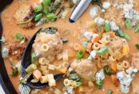 Bold Buffalo Chicken Soup
