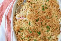 Golden Cheesy Squash Bake