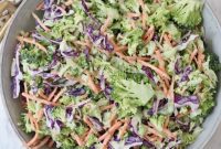 Vibrant Broccoli Slaw
