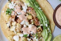 Elote Chicken Tacos