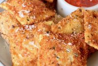 Golden Ravioli Bites