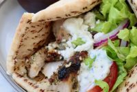 Greek Style Chicken Gyros