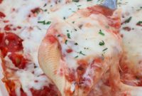 Cheesy Baked Stuffed Shells