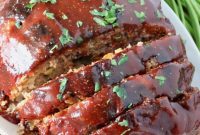 Golden Air Fryer Meatloaf