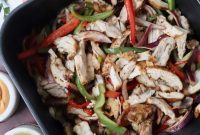 Sizzling Air Fryer Chicken Fajitas