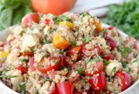 Vibrant Quinoa Caprese Fusion