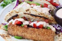 Crispy Air Fryer Fish Tacos
