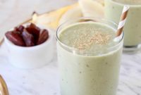 Energizing Banana Date Protein Smoothie