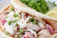 Zesty Greek Chicken Pita Pocket
