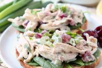Artisan Cherry Tarragon Chicken Salad Sandwich