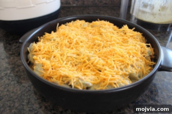 Baked MexicanStuffed Shells with Green Chili Sauce