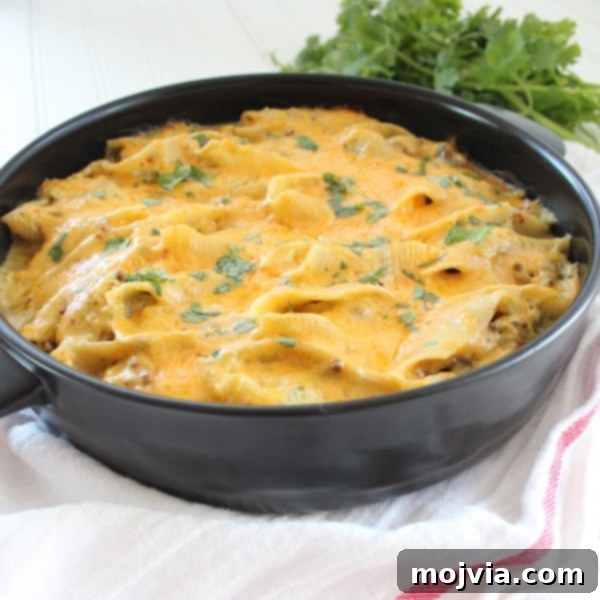 Baked Mexican Stuffed Shells