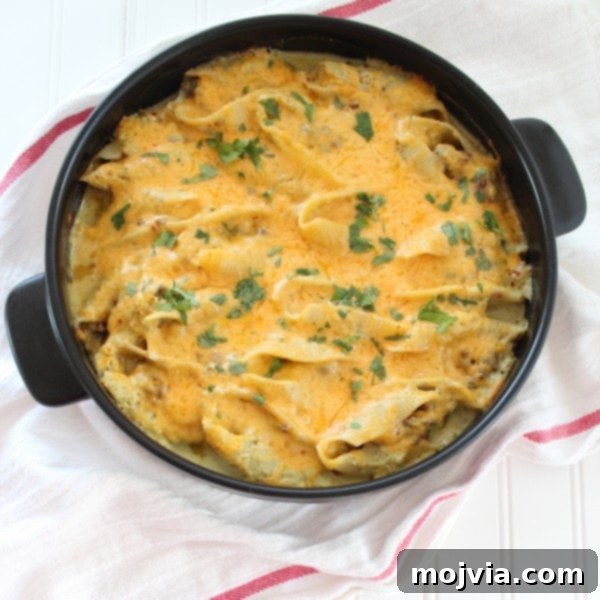 Baked Mexican Stuffed Shells
