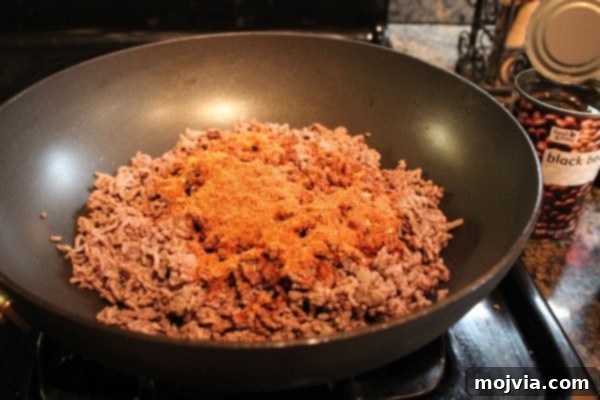 Mexican Stuffed Shell Filling