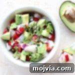 Vibrant Scallop & Avocado Ceviche 2 Avocado Scallop Ceviche