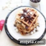 Gluten Free S'Mores Waffles