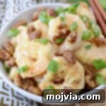 Golden Honey Walnut Prawns 12 honey walnut shrimp in bowl