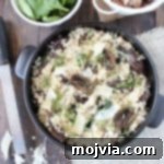 Spinach Artichoke Mushroom Risotto