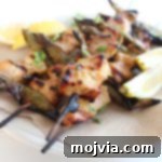 Grilled Honey Chicken Skewers