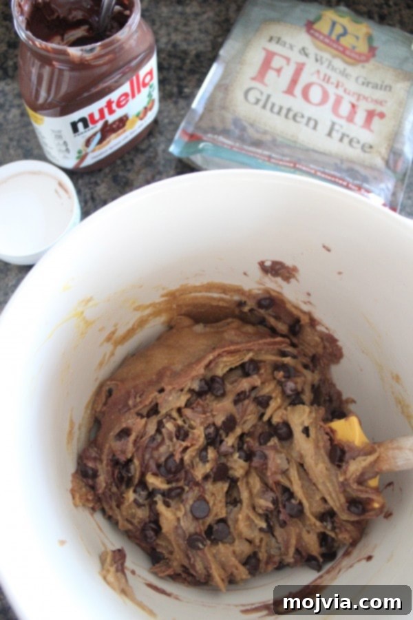 Irresistible Gluten-Free Nutella Brookies 5 Gluten Free Nutella Chocolate Chip Cookie Recipe