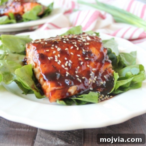 Gochujang Glazed Salmon 6 Grilled Korean BBQ Salmon in Foil Basket