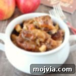Caramel Apple Bread Pudding