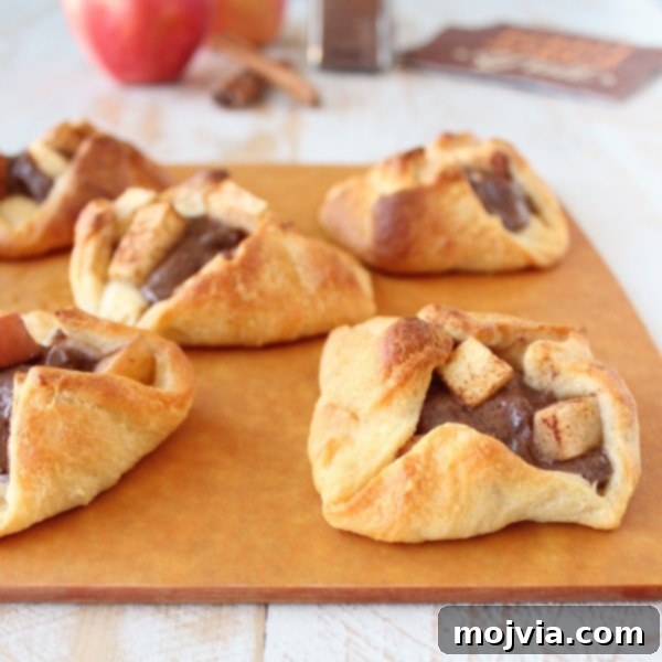 Creamy Apple Cinnamon Danish Delight 2 Delicious Apple Cinnamon Cream Cheese Pastries on a cooling rack