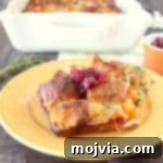 Thanksgiving Leftovers Breakfast Casserole Recipe Image