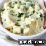 Garlic Kale Vegan Mashed Potatoes