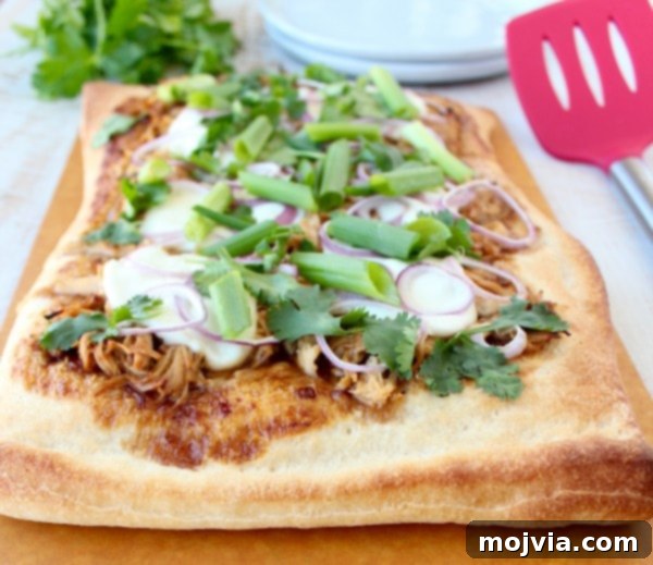 Korean BBQ Chicken Pizza Recipe