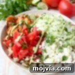 Chili Lime Shrimp & Rice Taco Salad Recipe