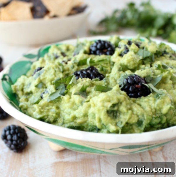 Berry Blaze Guacamole 4 Blackberry Jalapeno Guacamole Recipe