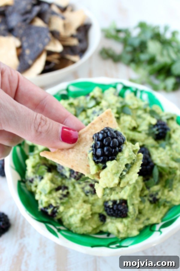 Berry Blaze Guacamole 5 Blackberry Jalapeno Guacamole Recipe