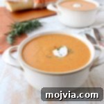 Spiced Sweet Potato Warmth 7 In 30 minutes, make the most delicious, vegetarian sweet potato soup recipe with rosemary roasted sweet potatoes, vegetable broth & a hint of cream!