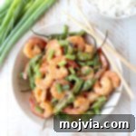 Sizzling Shishito Shrimp Stir Fry 6 In only 15 minutes, with just 8 ingredients, you can make this super simple and delicious Shrimp Stir Fry recipe with Shishito Peppers!