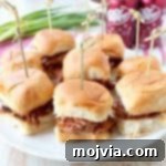 Dr Pepper Pulled Pork Sliders