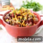 One-Pan Fiesta Turkey Soup 6 Ground turkey and three kinds of beans are added to one pot to make this protein packed, easy and healthy turkey taco soup recipe, made in only 29 minutes!