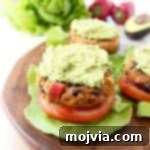 Southwestern Sweet Potato Black Bean Burgers 3 Lettuce Wrapped Veggie Burger