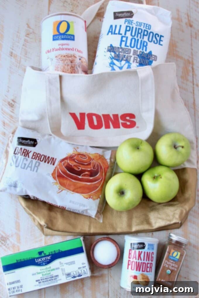 Harvest Pumpkin Spice Apple Oat Bars 3 Ingredients for pumpkin spice apple oatmeal bars