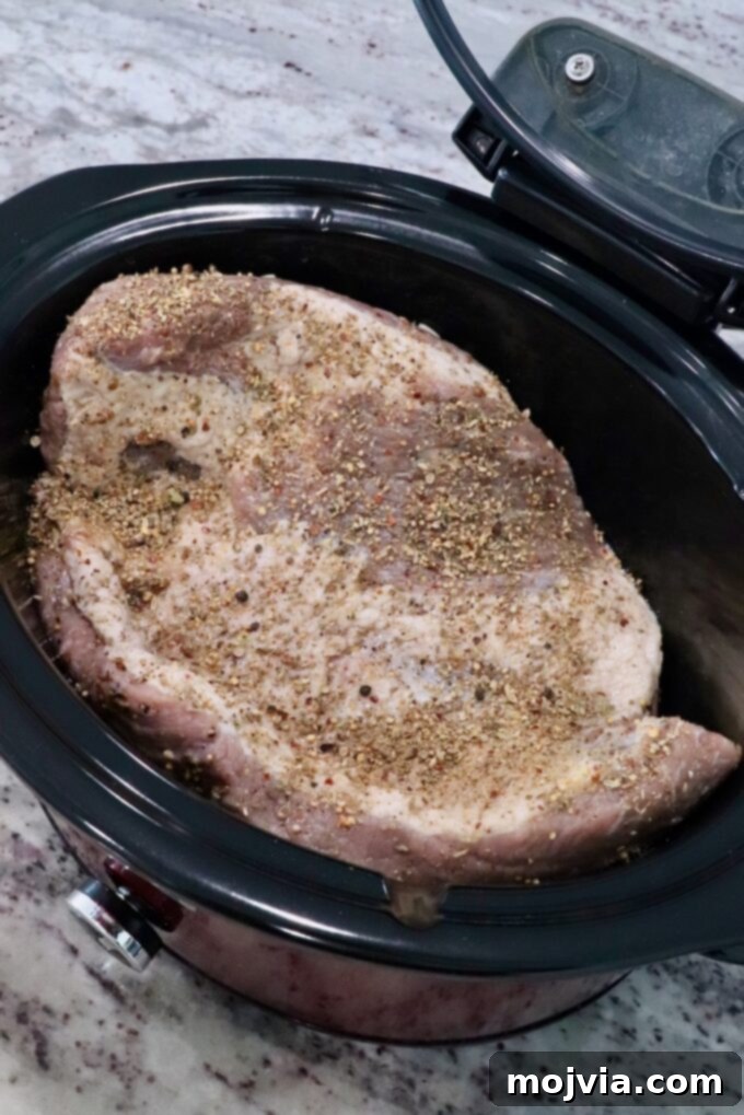 seasoned corned beef in crock pot
