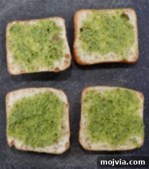 Herbed Turkey Pesto Stack 11 basil pesto spread on ciabatta rolls