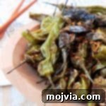 Soy Ginger Shishito Peppers